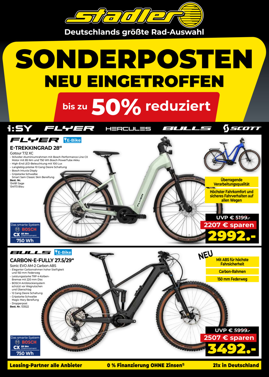 Zweirad Stadler vom Freitag, 19.09.2025