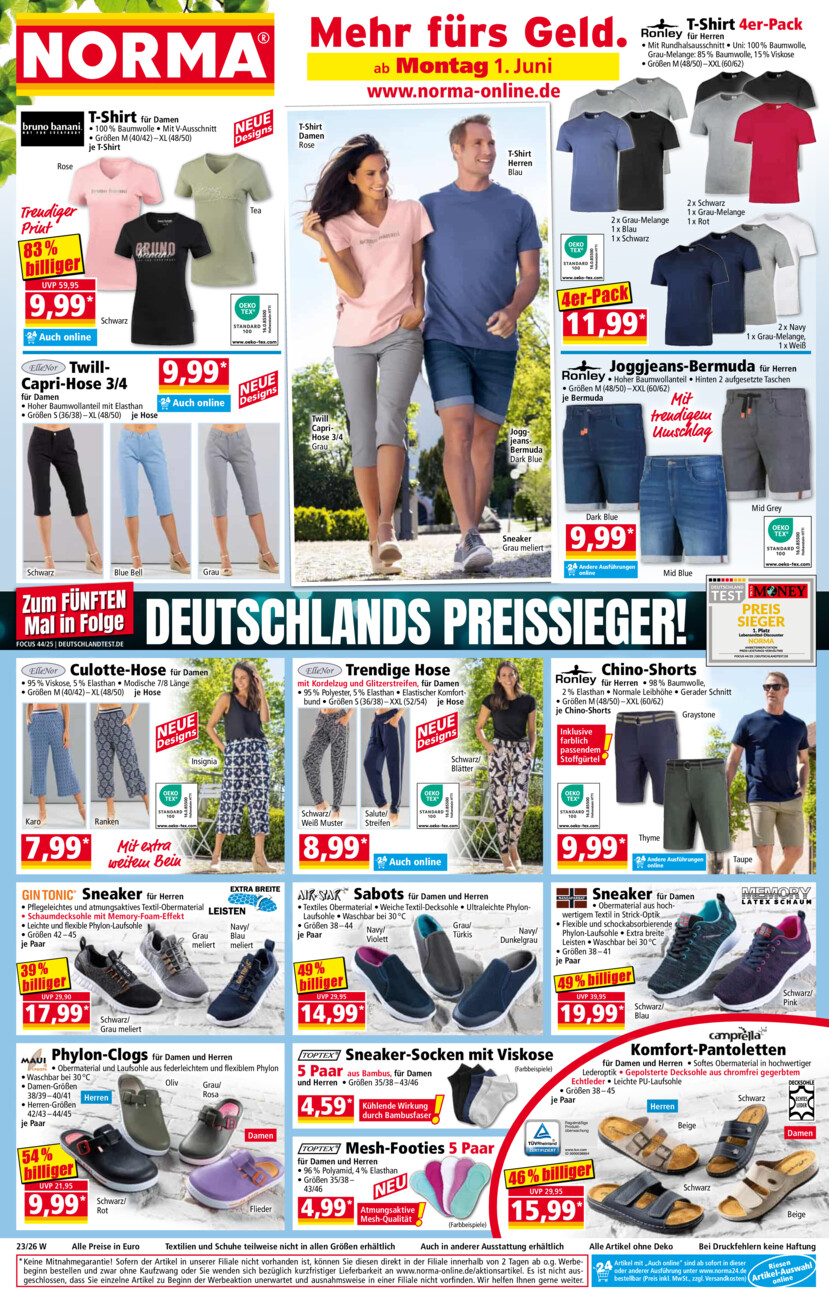 NormaKW23 vom Samstag, 30.05.2026