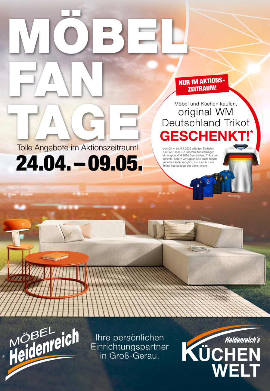 Möbel Heidenreich vom Freitag, 24.04.2026