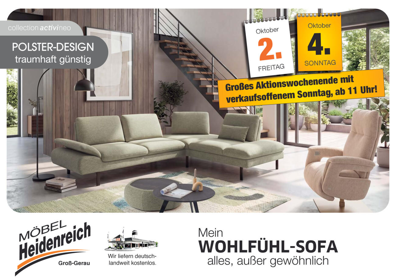 Möbel Heidenreich vom Freitag, 25.09.2026