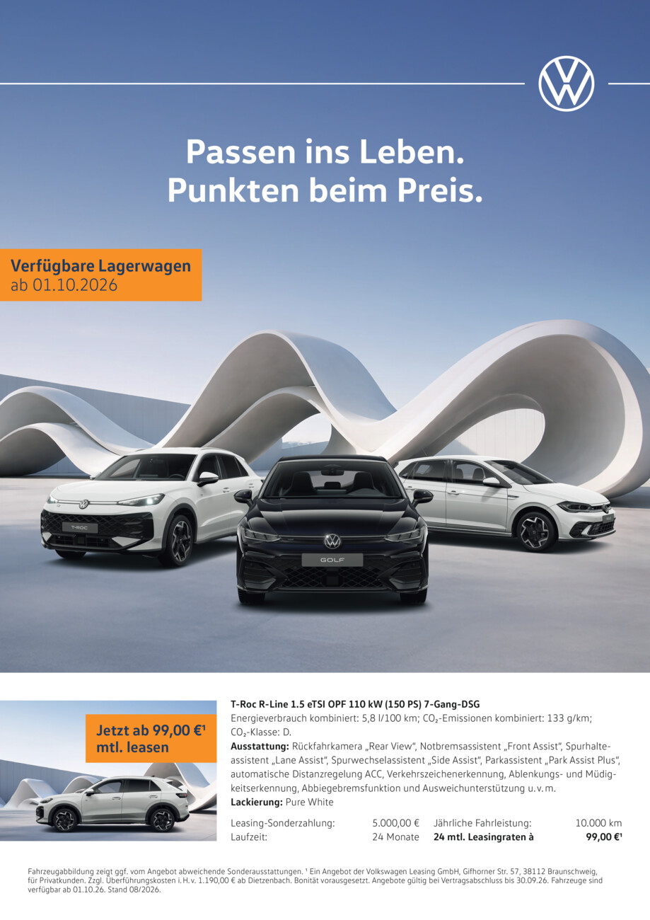 Autohaus BRASS vom Samstag, 05.09.2026