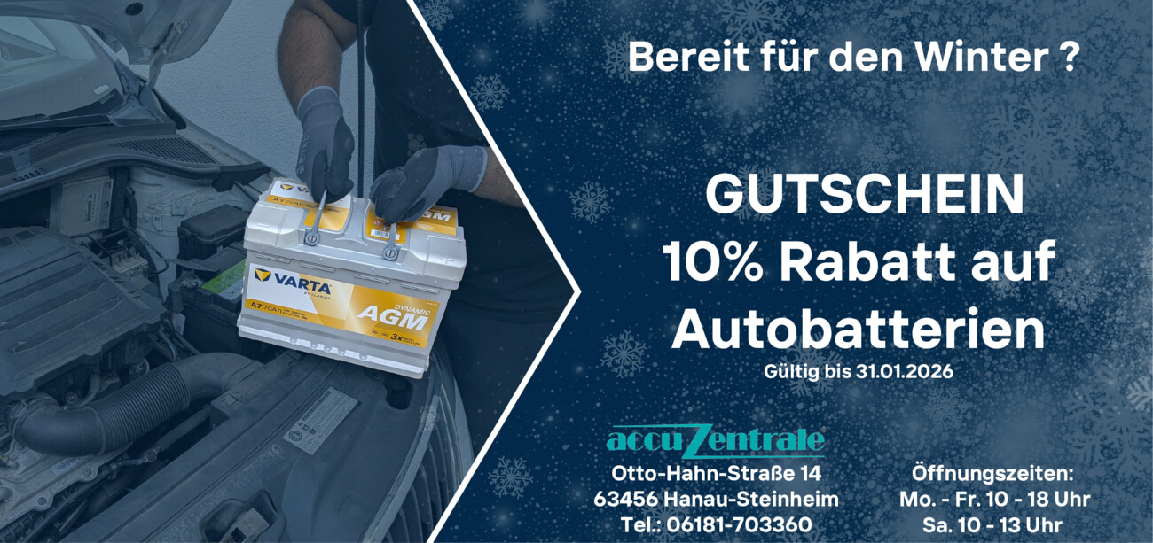 Accu Zentrale vom Samstag, 29.11.2025