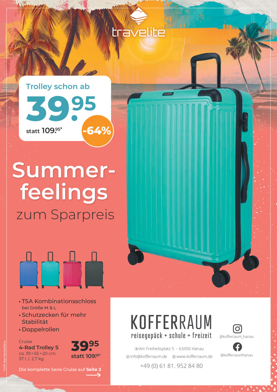 Kofferraum vom Samstag, 17.05.2025