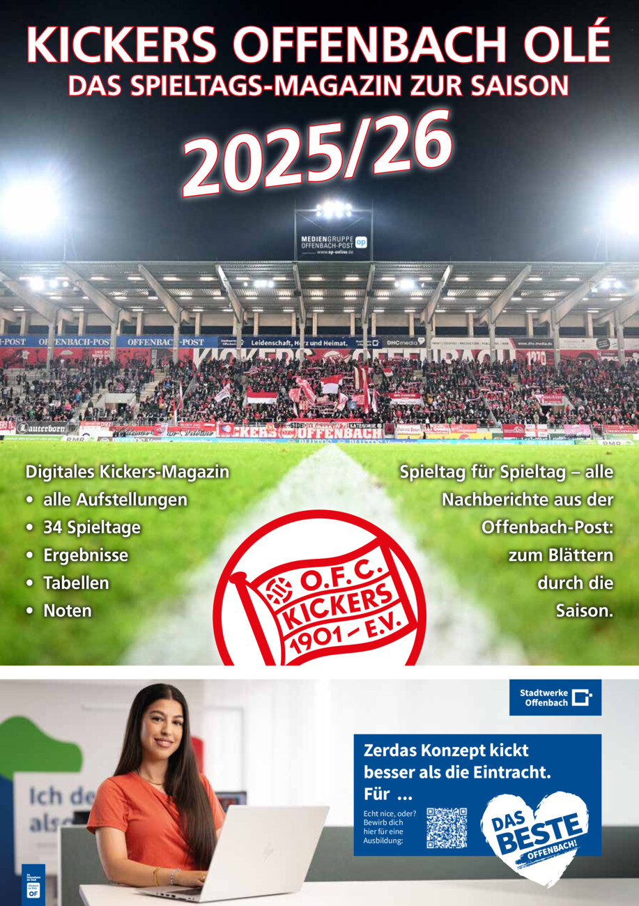 Kickers Online-Magazin vom Mittwoch, 10.09.2025