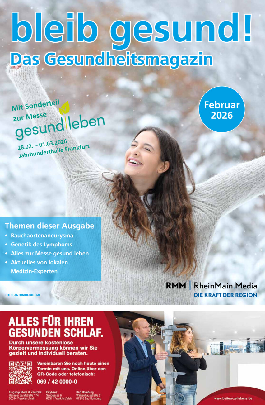 bleib gesund vom Samstag, 21.02.2026