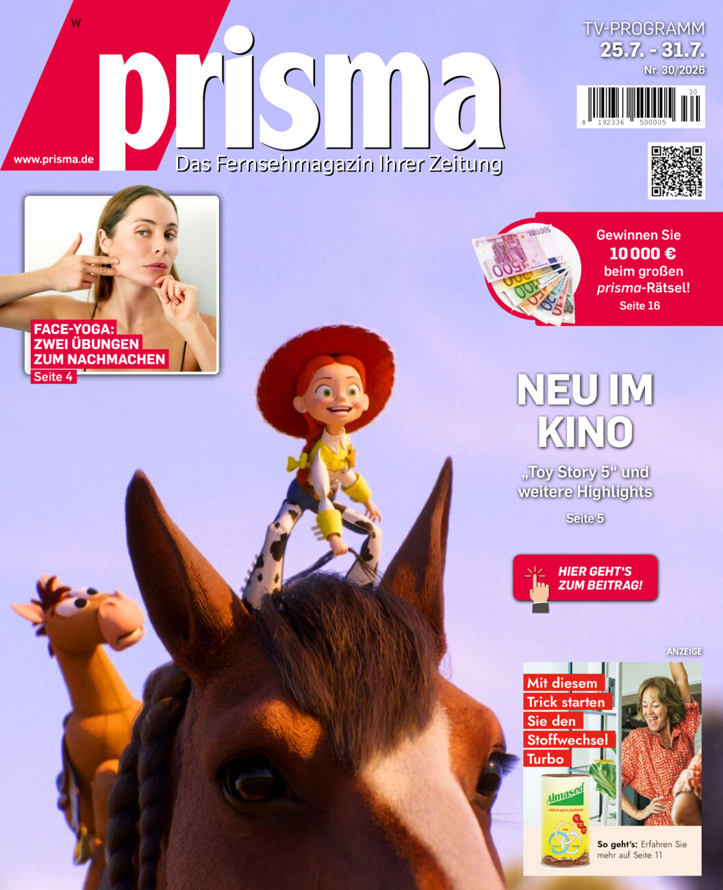 Prisma vom Freitag, 24.07.2026
