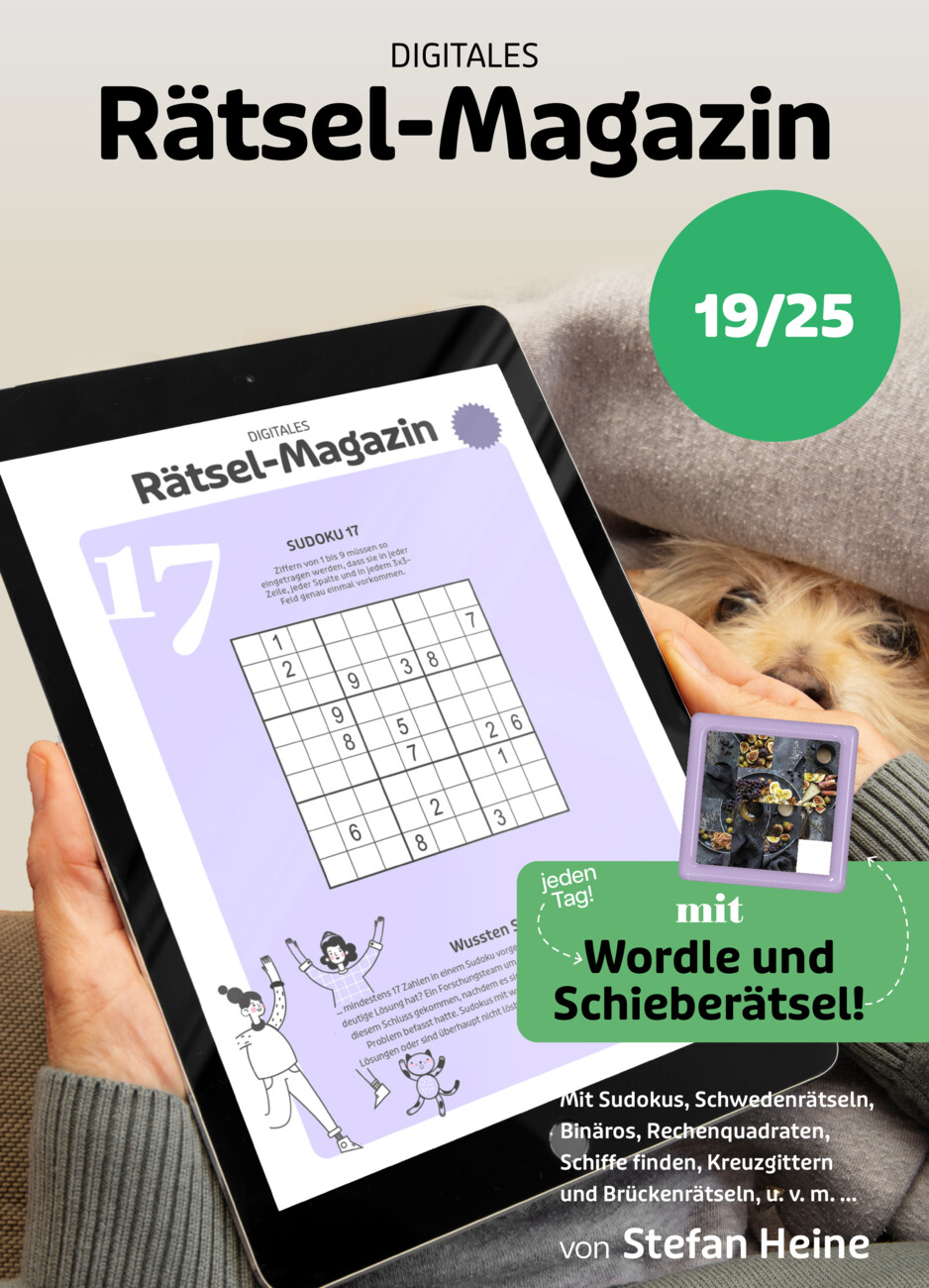 Rätsel-Magazin vom Mittwoch, 10.09.2025