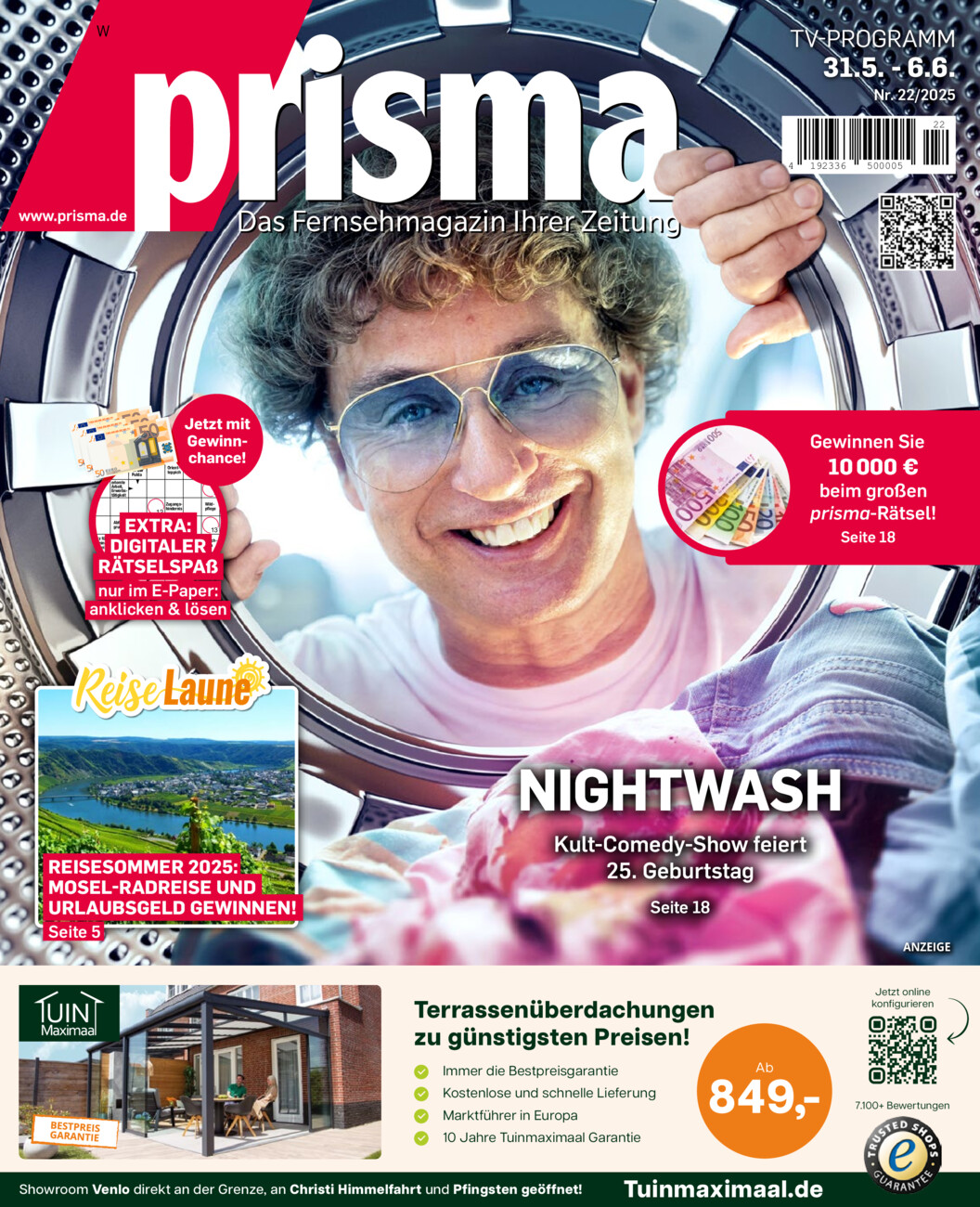 Prisma vom Samstag, 31.05.2025