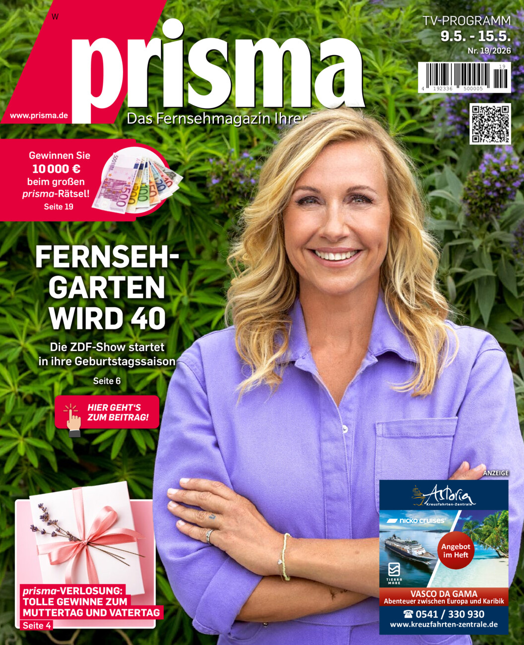 Prisma vom Samstag, 09.05.2026