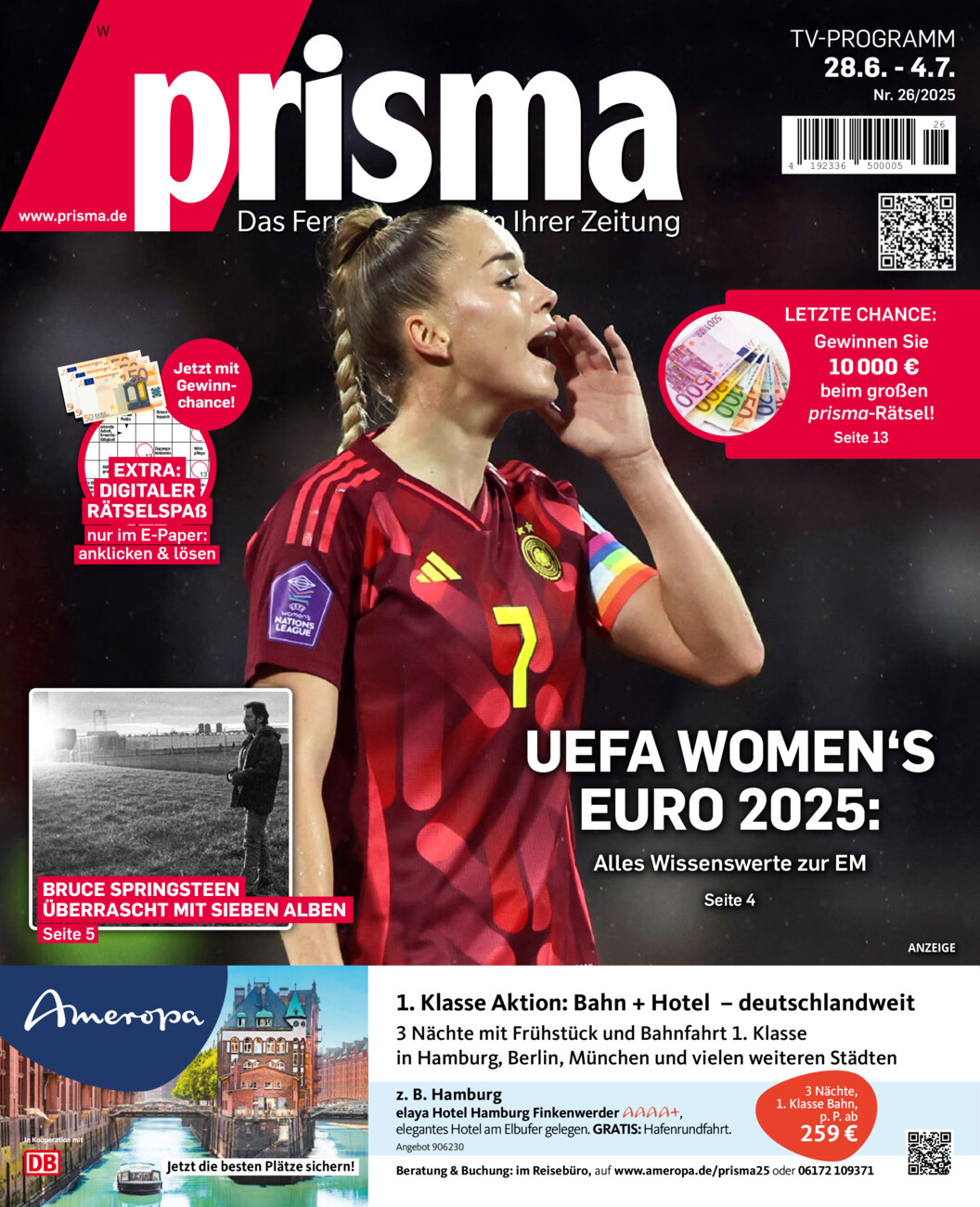 Prisma vom Samstag, 28.06.2025