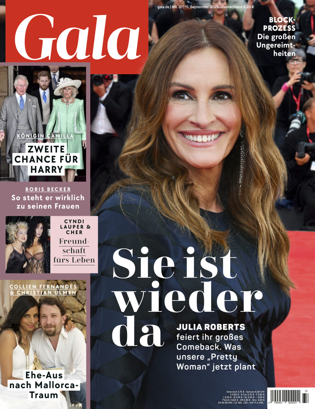 Gala vom Samstag, 13.09.2025