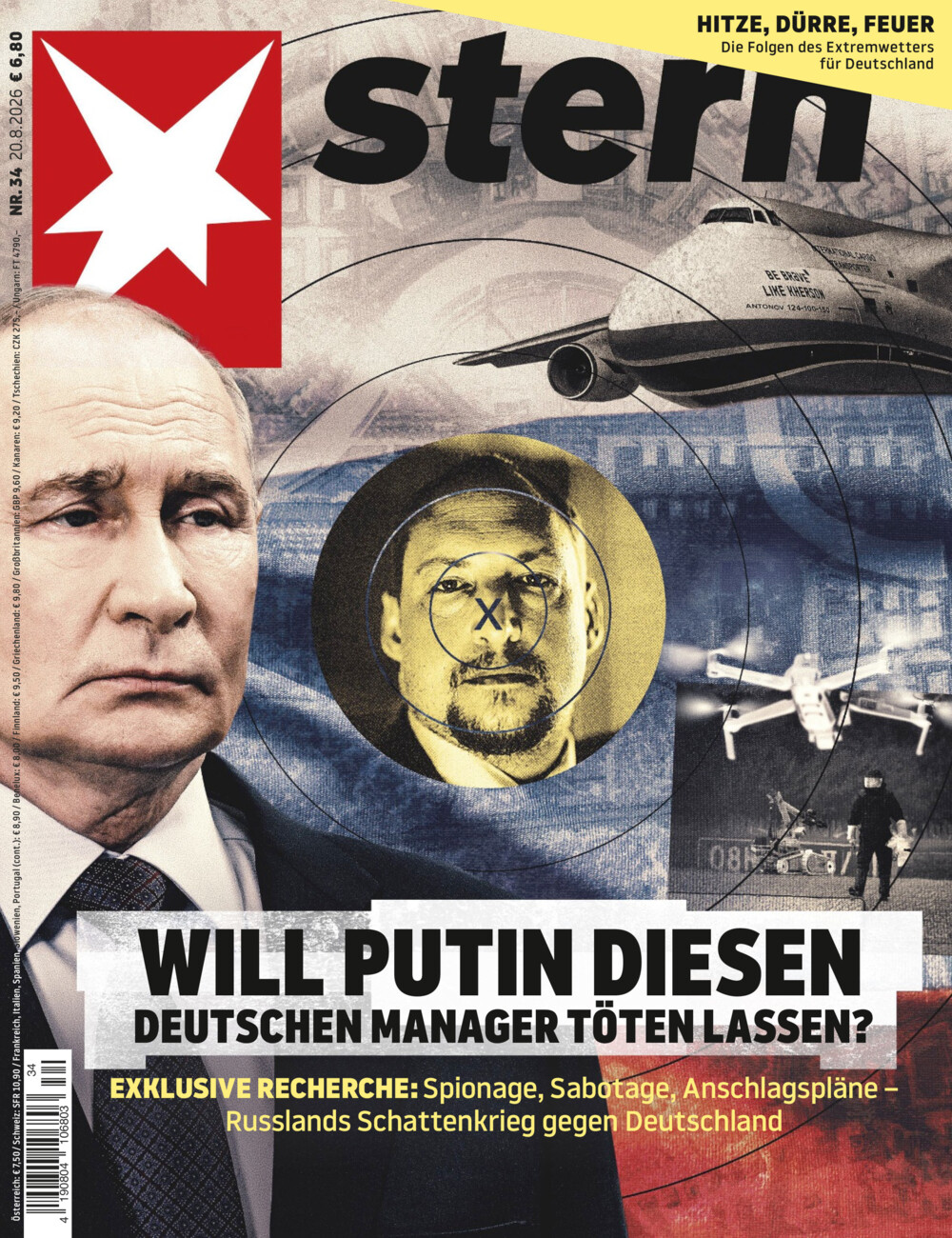 Stern vom Samstag, 29.08.2026