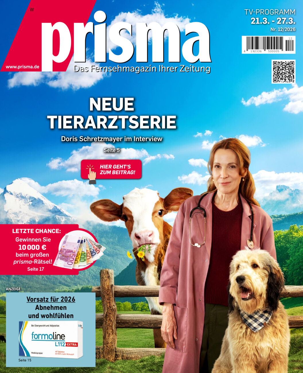 Prisma vom Samstag, 21.03.2026